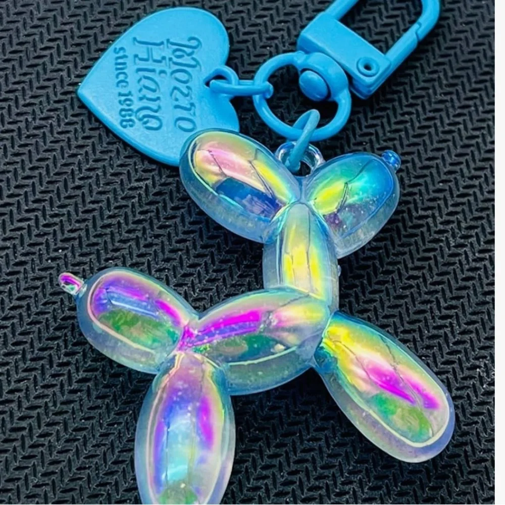 Purse bag charms in 4 colors collectible set Balloon Dog Keychains